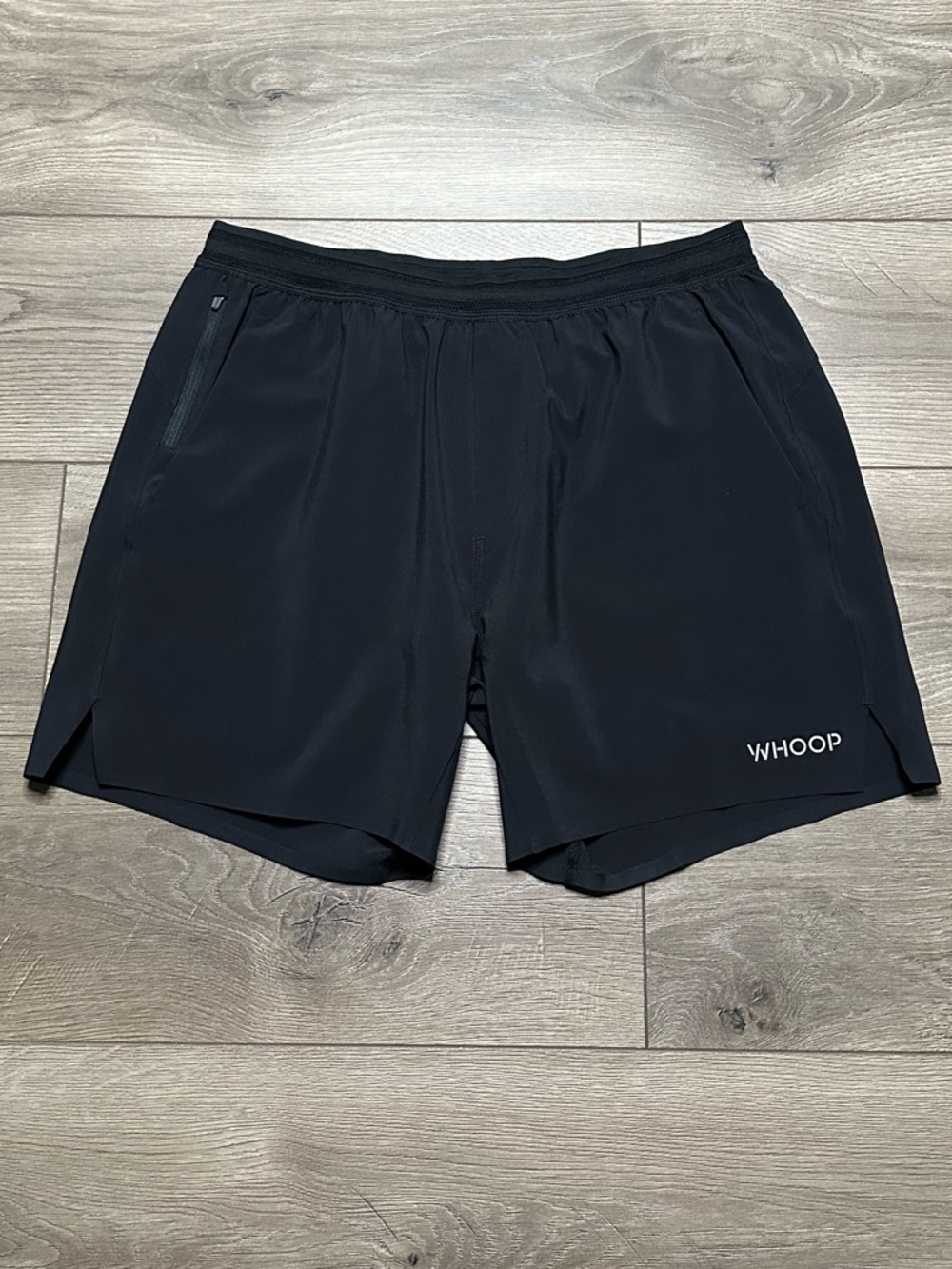 Whoop Training 6" Lined Black Shorts Size Large